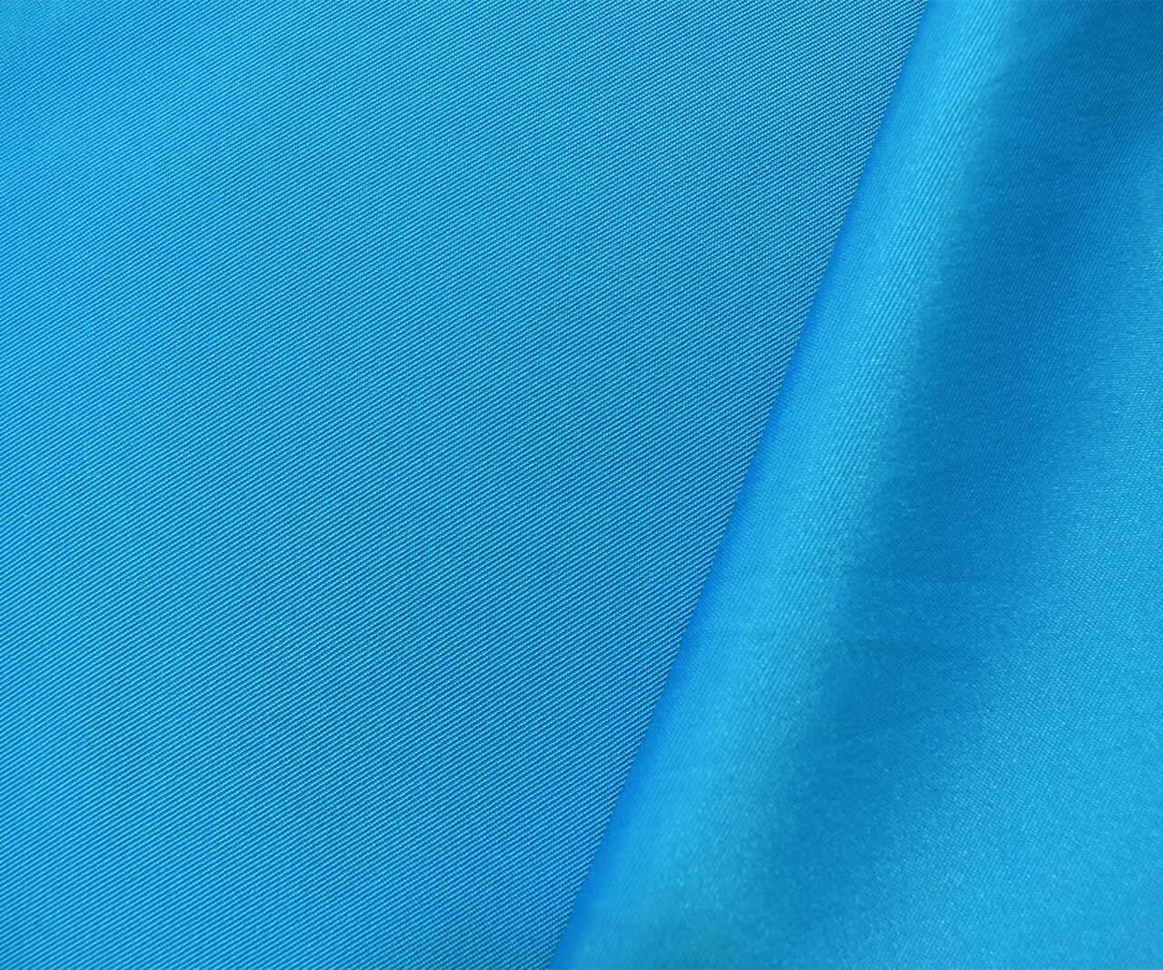 Turquoise Poly Stretch Spandex Lamour Solid Satin Woven Fabric By the Yard